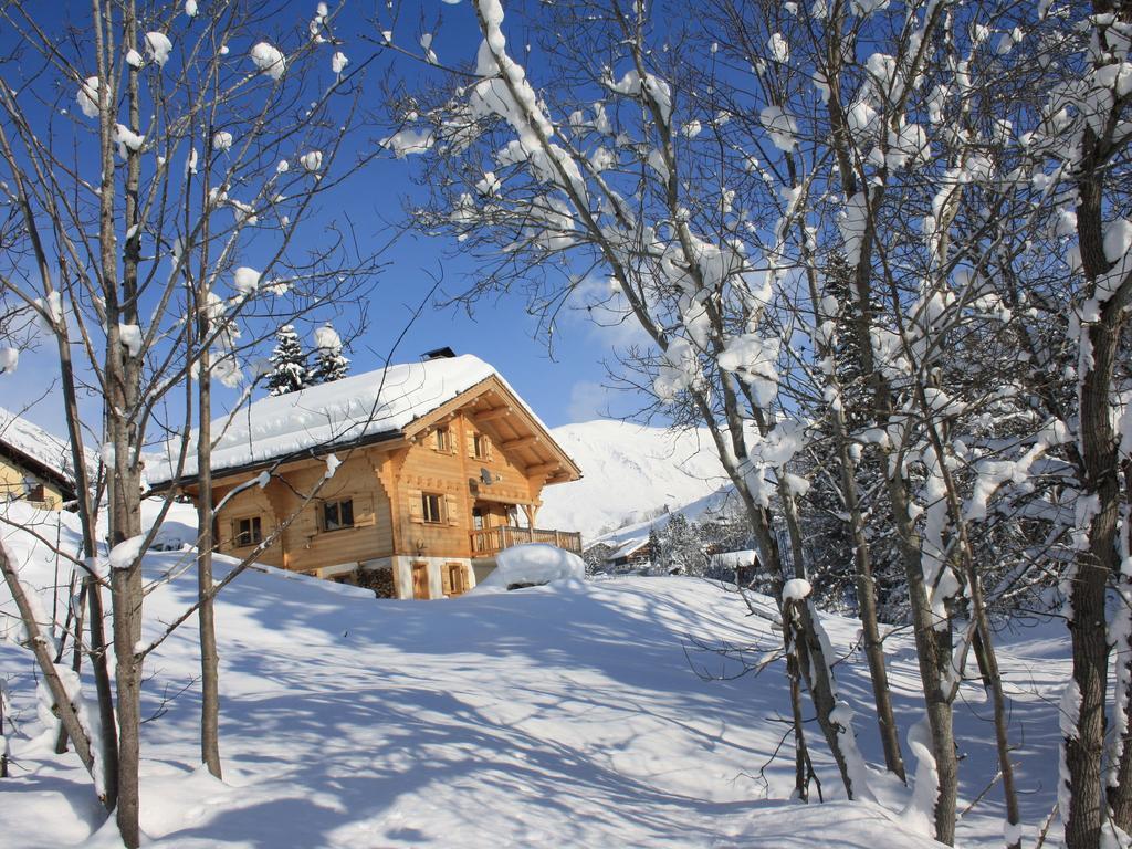 Luxurious Chalet In Le Chinaillon With Sauna Villa Le Grand-Bornand Eksteriør billede